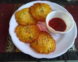 A picture of step 6 of Fried idlis.