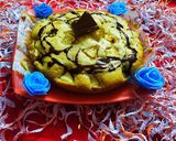 আপেল কেক উইথ টুটিফ্রুটি ও চকোলেট সস(apple cake with tutti frutti chocolate sauce recipe in bengali) রেসিপি ধাপ - 14 ছবি