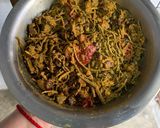 A picture of step 1 of Panchkuta (Every Marwadi’s Favorite).