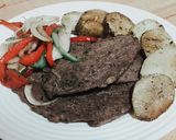 Foto del paso 8 de la receta: Bifes a la Planchetta con verduras