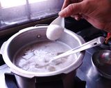 A picture of step 2 of Bajre ka khich.