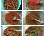 A picture of step 1 of Amritsari pindi chole.