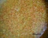 A picture of step 1 of Tricolor khichdis.
