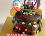 Foto langkah ke 12 dari resep Chocolate Cake (bisa untuk based Birthday Cake).