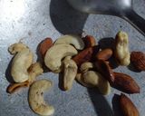 A picture of step 1 of Chocolate dry fruit.