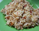 Foto langkah ke 3 dari resep Nasi goreng sederhana.