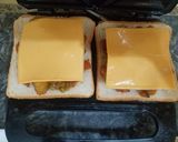 A picture of step 12 of Cheese & veggies sandwiches.
