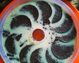 Foto langkah ke 4 dari resep Puding Oreo Sederhana.