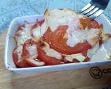 รูปขั้นตอนการทำที่ 2 ของ Toasted Tomato&Cheese