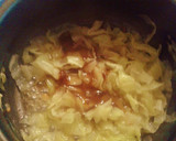Foto del paso 4 de la receta: Tostas de repollo caramelizado