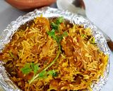 A picture of step 5 of Jackfruit Biryani.