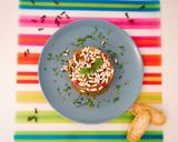 Foto del paso 4 de la receta: Quinoa con verduras, piñones y salsa de soja