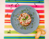 Foto del paso 4 de la receta: Quinoa con verduras, piñones y salsa de soja