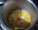 A picture of step 2 of Spring Onion Moong Dal Tadka (Rich In Protein).