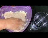 A picture of step 2 of Malai khaja.
