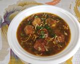 A picture of step 7 of Paneer Manchurian.