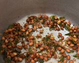 A picture of step 1 of Thecha Poha.