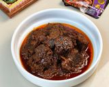 Foto langkah ke 4 dari resep Rendang Daging Bumbu Instan.