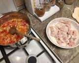 Harcsapaprikás bakonyi módra túrós csuszával recept fázis 1 fotója