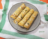 Foto del paso 8 de la receta: Crêpe de calabaza con gulas y langostinos