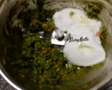 A picture of step 2 of Farali Green Chutney.