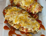 Foto del paso 6 de la receta: Berenjenas rellenas de pollo