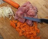 Une image de l'étape 1 de Poulet au cidre.