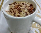 صورة لخطوة 6 من وصفة كابتشينو منزلي برغوة رائعة 😍