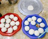 Hình bước làm 7 của món Bánh bao xá xíu (hấp/nướng bằng nồi chiên không dầu)