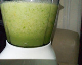 A picture of step 4 of Refreshing Cucumber Smoothie.