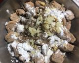 A picture of step 2 of Kurkure Soya / Crispy Soya.