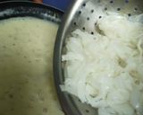 A picture of step 5 of Rice Fettuccine Pasta in Alfredo sauce.