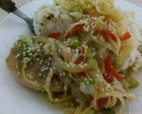 Foto del paso 5 de la receta: Pollo con vegetales en salsa de ostras