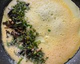 A picture of step 5 of Mushroom Omelette.