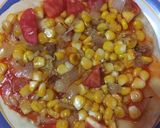 Foto langkah ke 6 dari resep Pizza teflon sosis jagung simpel.
