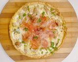 Foto del paso 9 de la receta: Tarta de pollo con masa keto o low carb