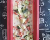 Une image de l'étape 5 de 🍴Cake poivron, courgettes, jambon !! 🍴.