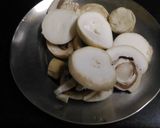 A picture of step 1 of Mushroom fritters.