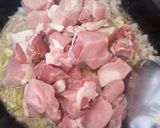 Pas rețetă Bucățele de porc cu ciuperci 2 fotografie
