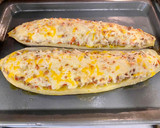 Foto del paso 9 de la receta: Calabacín relleno con gratinado de queso