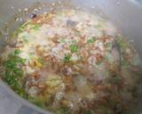 Mutton yakhni polaw potato green piece recipe step 4 photo
