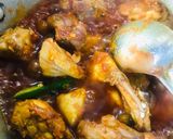 A picture of step 7 of Chicken curry.