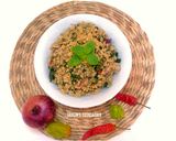 A picture of step 2 of Dambun cous cous.