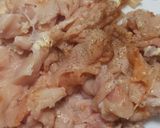 A picture of step 1 of Stir Fried Cashew Chicken.