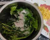 A picture of step 1 of Green chutney for sandwich.