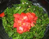 Foto del paso 2 de la receta: Ensalada con pollo, matambre o trocitos de lechón de las fiestas