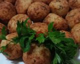 Foto do passo 13 de Croquete de arroz com queijo muçarela e parmesão
