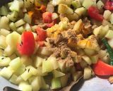 A picture of step 6 of Raw Papaya curry.