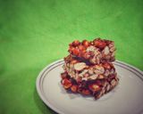 A picture of step 6 of Kadalai Mittai Chikki.