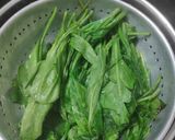A picture of step 2 of Palak Fries/Sticks😋.